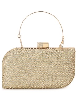 Rhinestone Clutches Purse Luxury Handbag YW-5275 GOLD